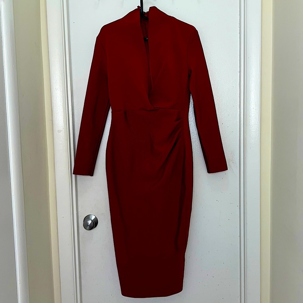 Long Sleeve Bandage Dress